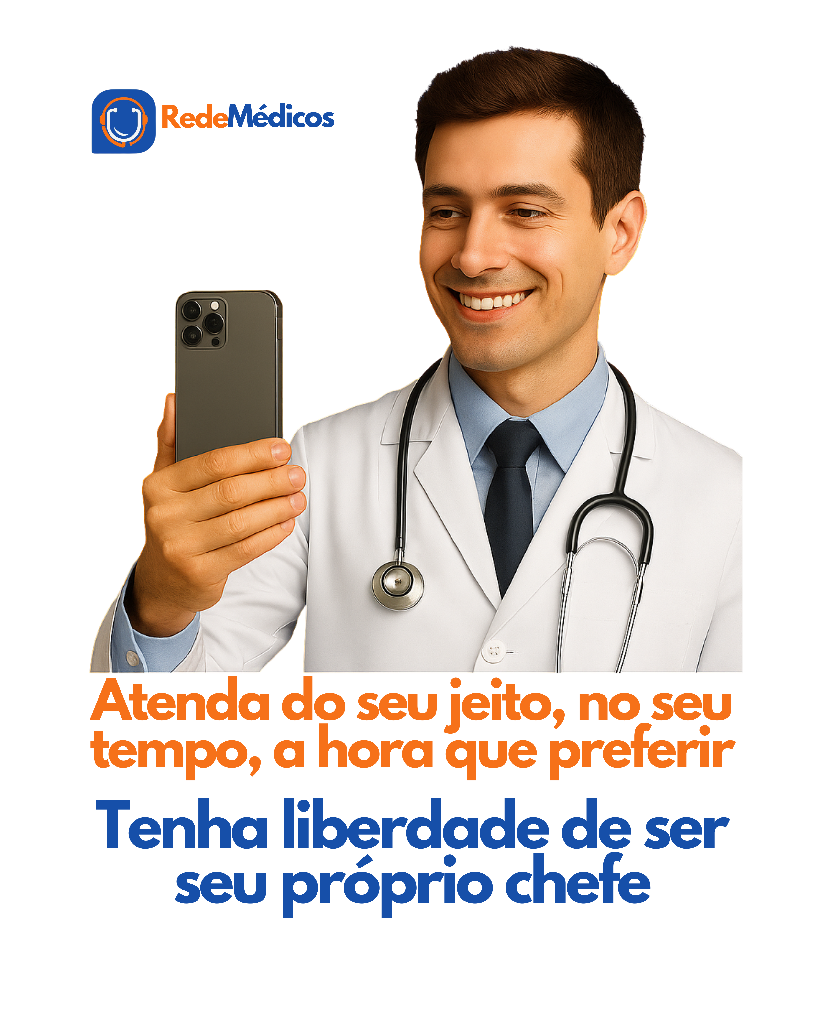 Médico usando RedeMédicos